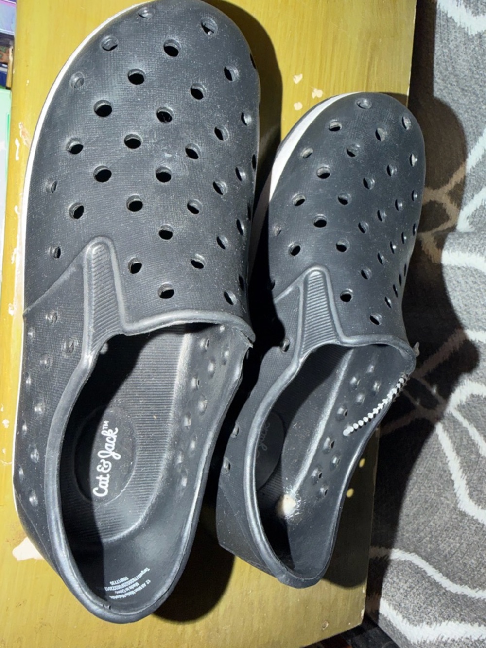 Cat & Jack Dark Blue Foam Slip-On Clogs